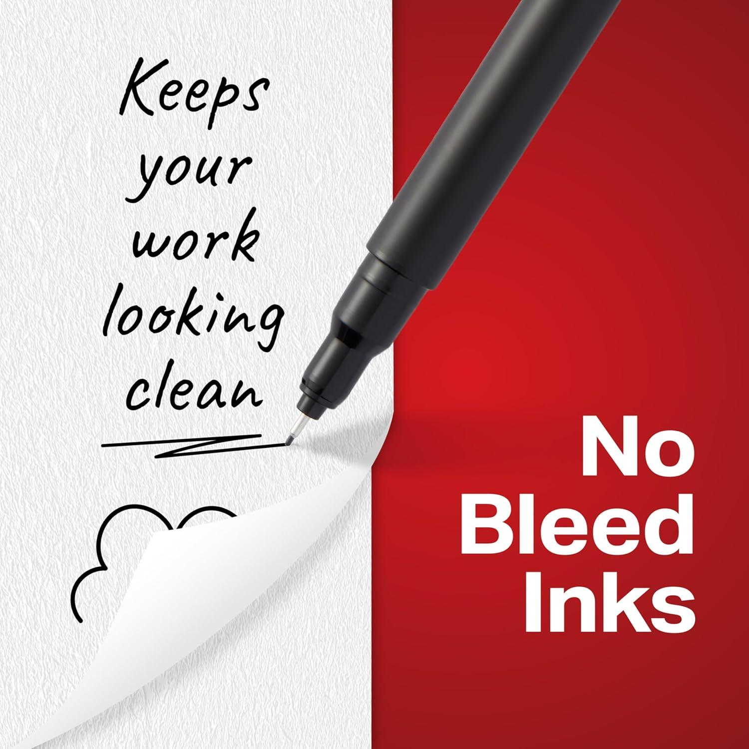 image:imageSharpie Felt Tip Pens Fine Point 04mm Red 12 Count