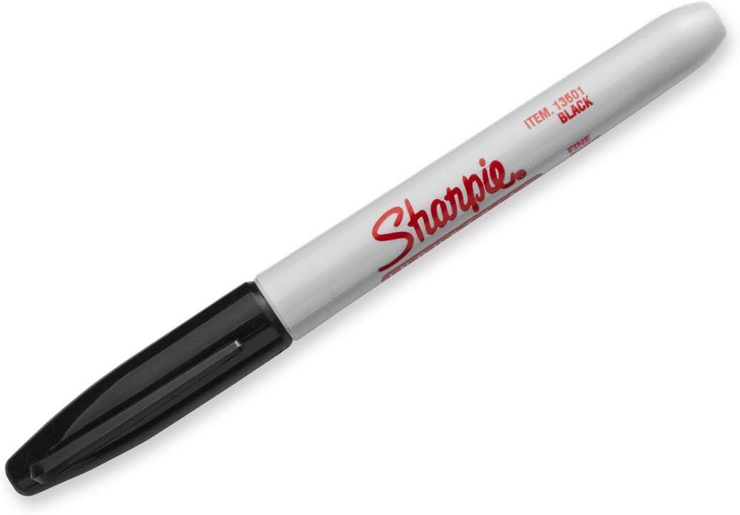 image:imageSharpie Industrial Permanent Markers Fine Point Black Box of 1212 Count Pack of 1