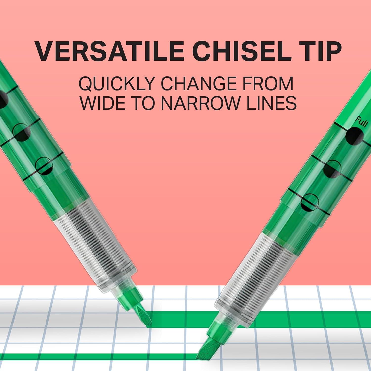 image:imageSharpie Liquid Highlighters Chisel Tip Fluorescent Yellow 12 Count