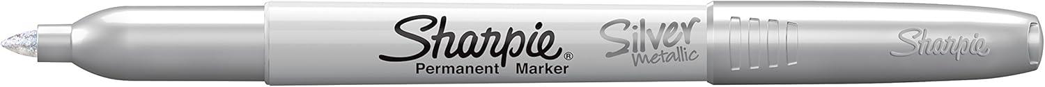 image:imageSharpie Metallic Permanent Markers Fine Point Assorted Metallic 6 Count6