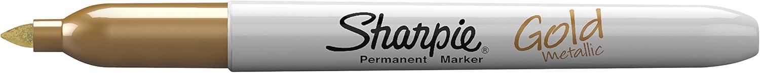 image:imageSharpie Metallic Permanent Markers Fine Point Assorted Metallic 6 Count6