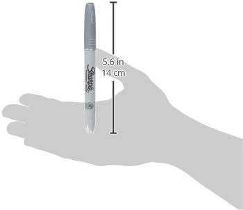 image:imageSharpie Metallic Permanent Markers Fine Point Metallic Silver 36 Count1 Count Pack of 36
