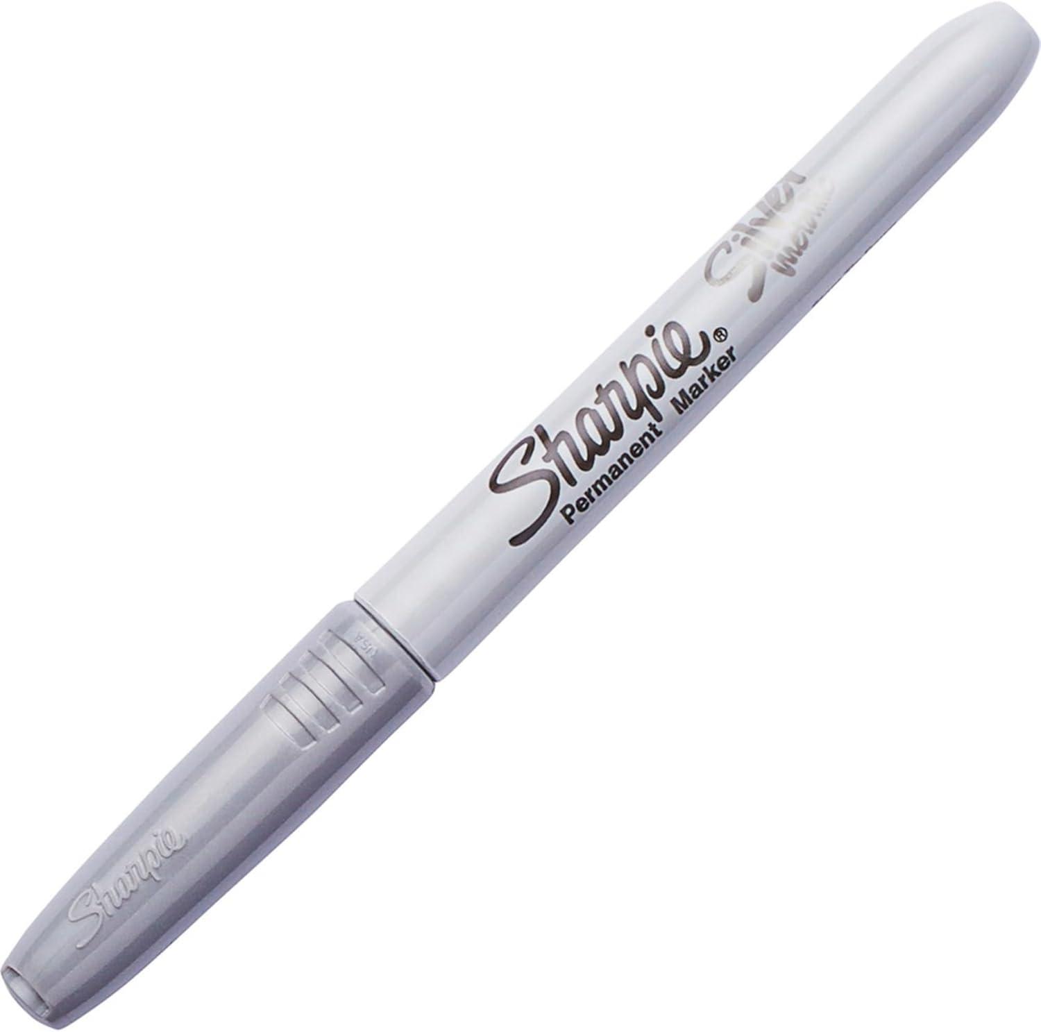 image:imageSharpie Metallic Permanent Markers Fine Point Metallic Silver 36 Count1 Count Pack of 36