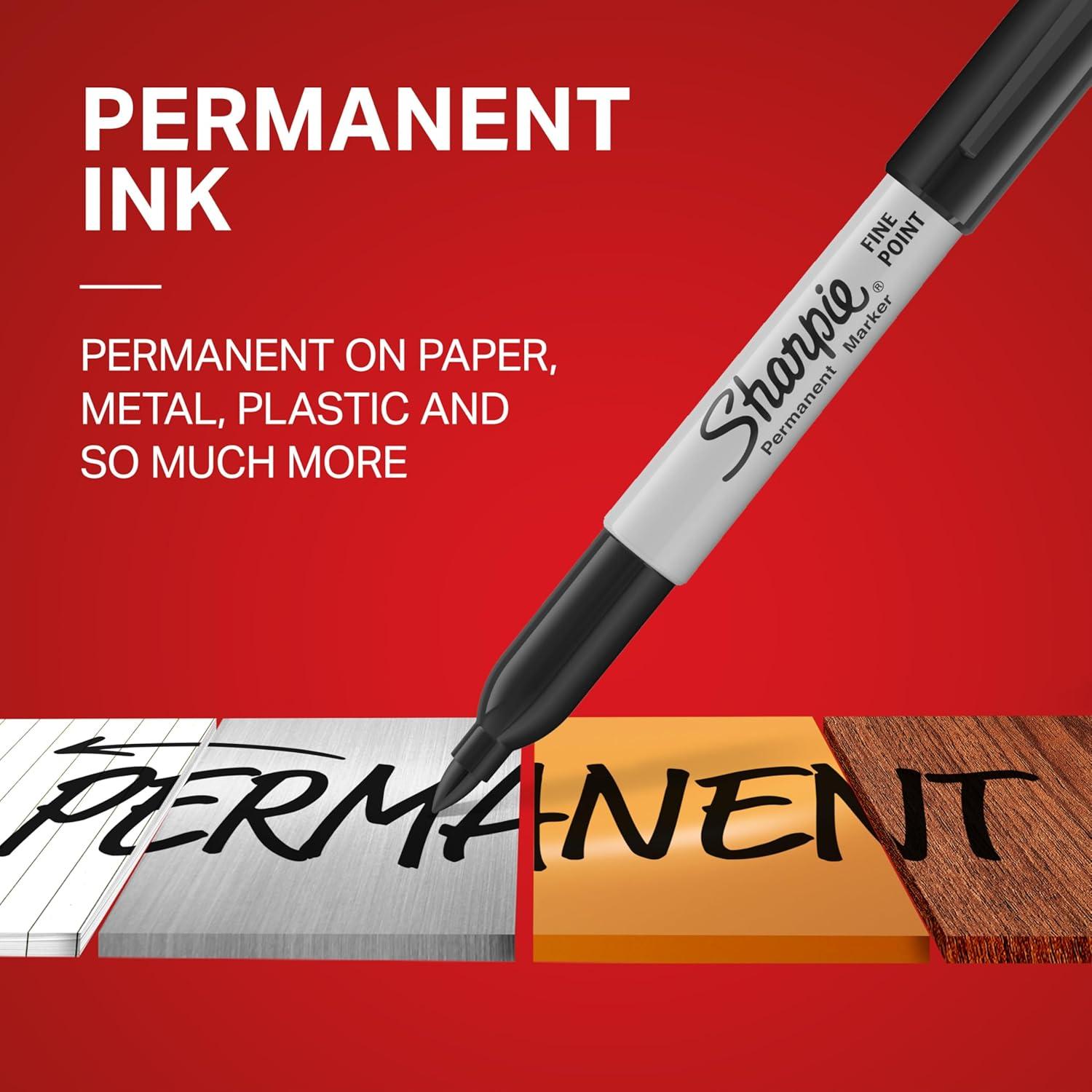 image:imageSharpie Permanent Markers Fine Point Assorted Colors 24 Count24 Count