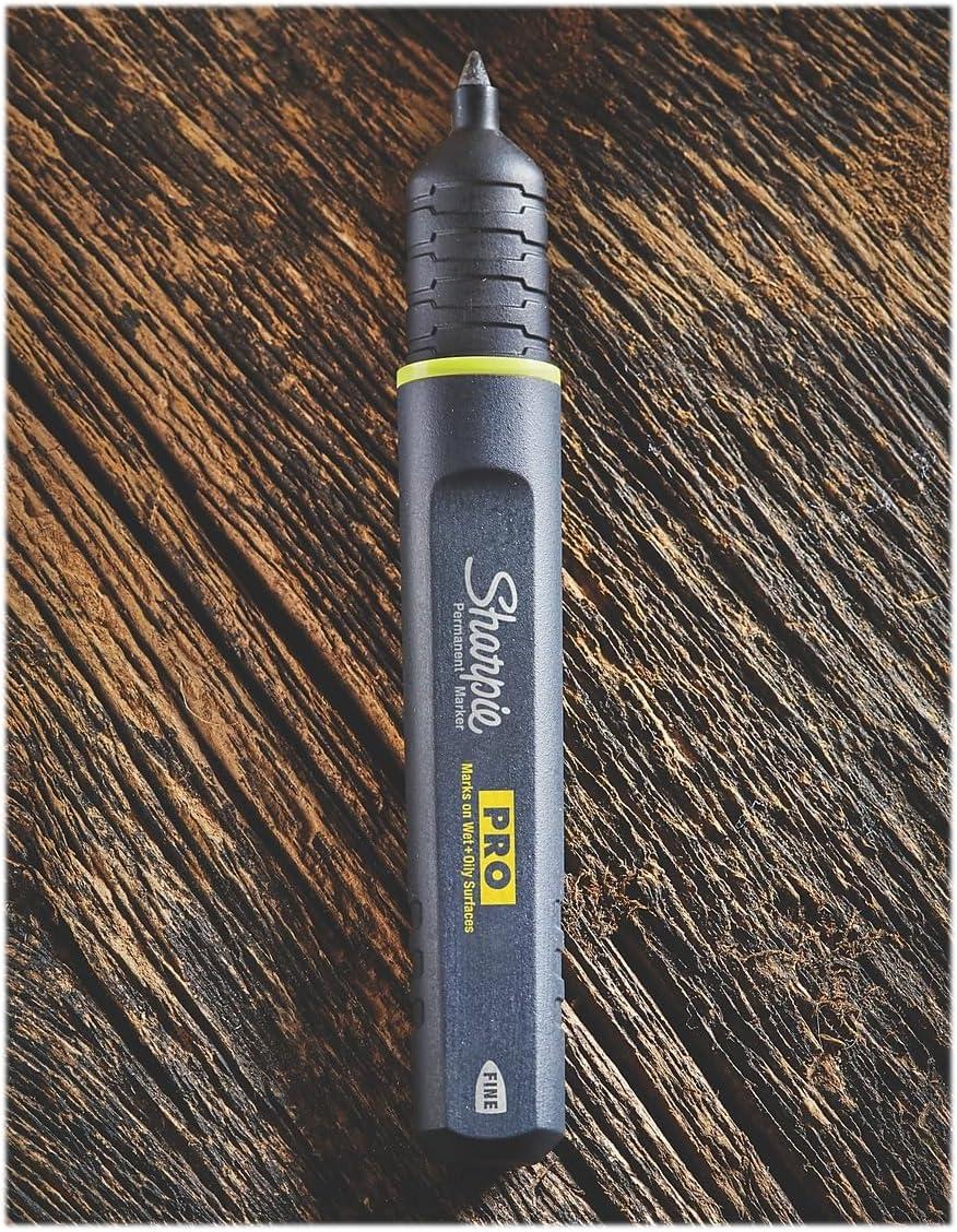 image:imageSharpie Pro Permanent Marker Fine Point Black 12 Count 2017818Marker