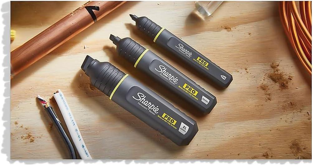 image:imageSharpie Pro Permanent Marker Fine Point Black 12 Count 2017818Marker