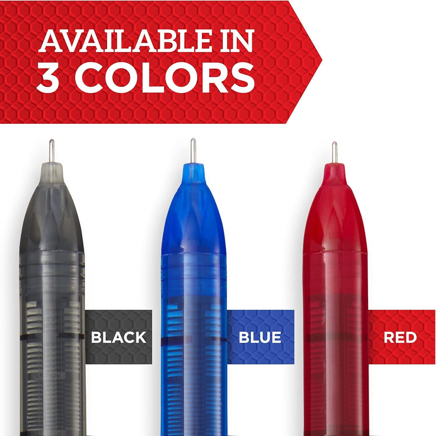 image:imageSharpie Rollerball Pen Needle Point 05mm Precision Pen Red Ink 12 CountRed Ink