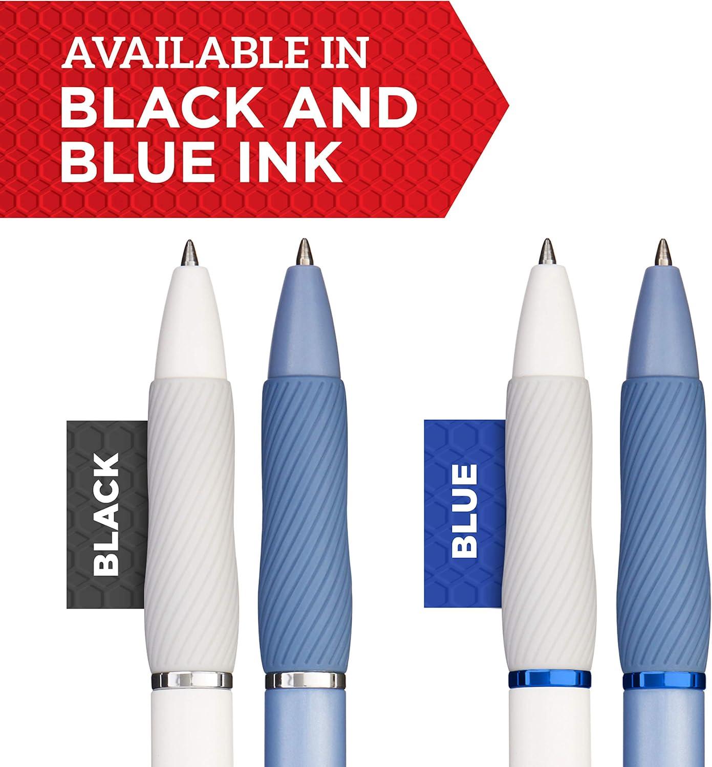 image:imageSharpie SGel Gel Pens Green Barrel Black Ink Medium Point 07mm 4 Count For Home Office College Journaling Drawing NoteTaking WritingBlue with Black Ink