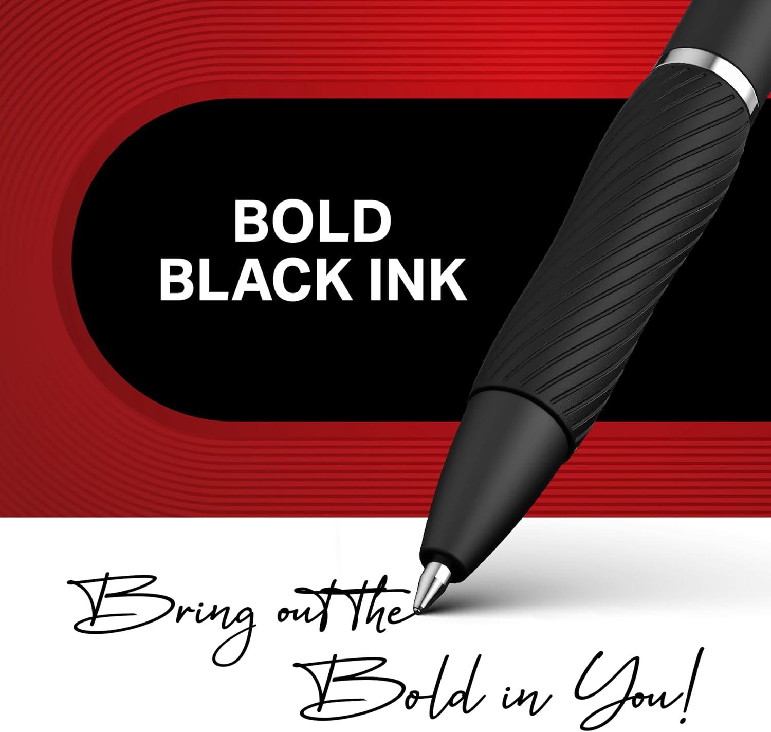 image:imageSharpie SGel Pens Bold Point 10mm Black Gel Ink 12 Count Writing Journaling NoteTaking College Teacher Supplies Office12