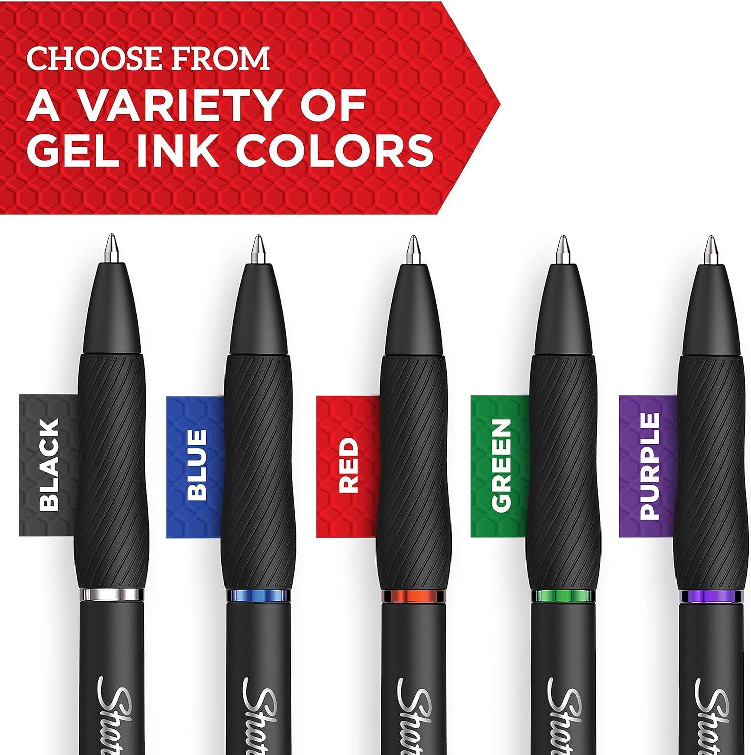 image:imageSharpie SGel Pens Fine Point 05mm Blue Gel Ink 12 Count For Home Office School1 Count Pack of 24